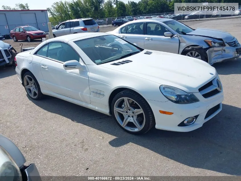 WDBSK71F99F145478 2009 Mercedes-Benz Sl 550