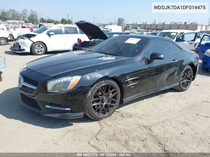 WDDJK7DA1DF014475 2013 Mercedes-Benz Sl 550