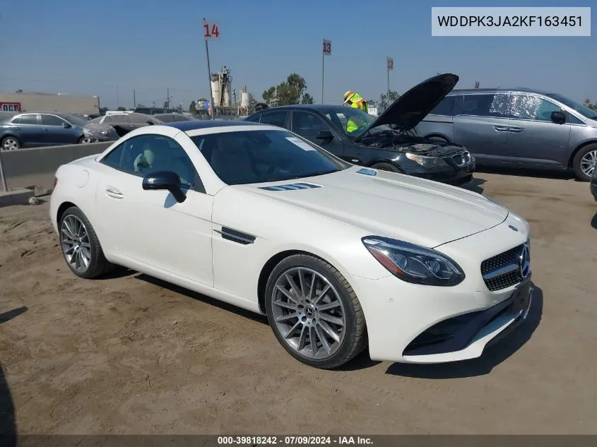 WDDPK3JA2KF163451 2019 Mercedes-Benz Slc 300