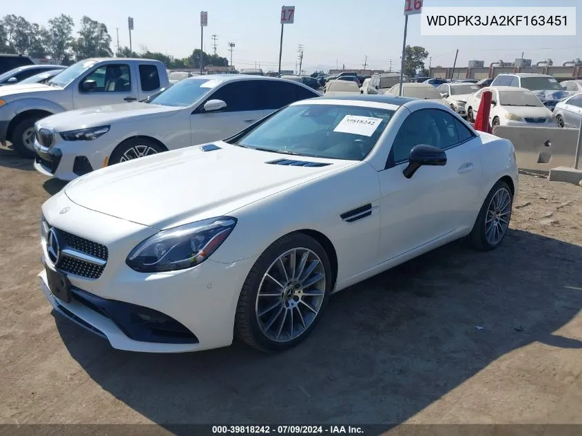 WDDPK3JA2KF163451 2019 Mercedes-Benz Slc 300