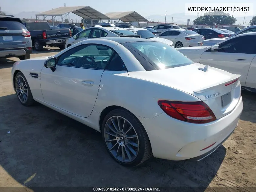 WDDPK3JA2KF163451 2019 Mercedes-Benz Slc 300