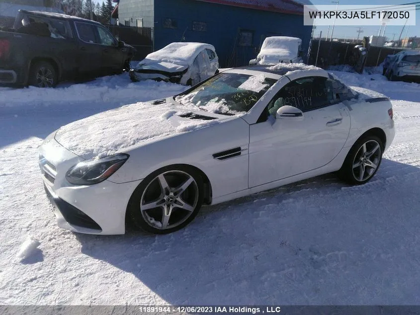 2020 Mercedes-Benz Slc Slc 300 VIN: W1KPK3JA5LF172050 Lot: 11891944