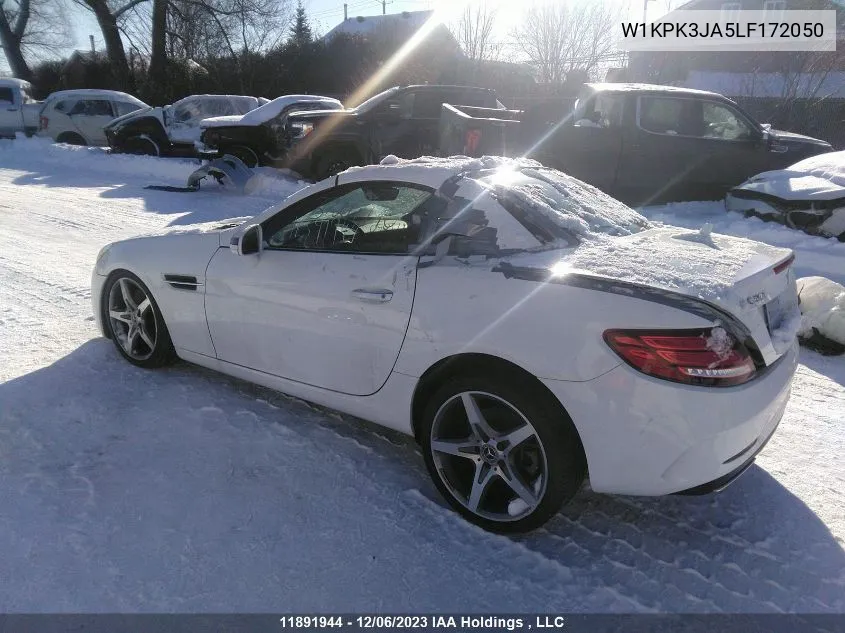 2020 Mercedes-Benz Slc Slc 300 VIN: W1KPK3JA5LF172050 Lot: 11891944