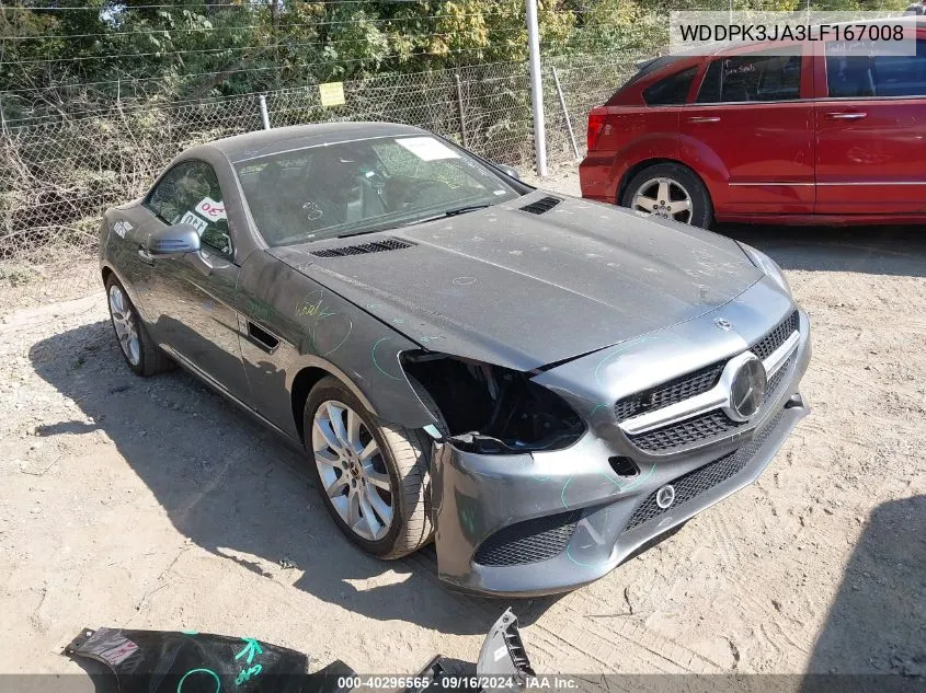 WDDPK3JA3LF167008 2020 Mercedes-Benz Slc 300 300