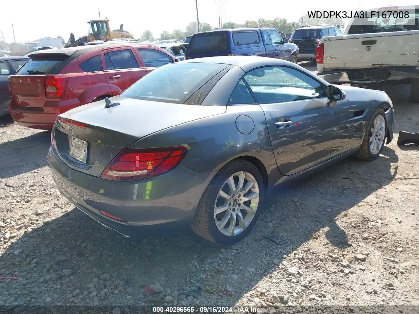 WDDPK3JA3LF167008 2020 Mercedes-Benz Slc 300 300