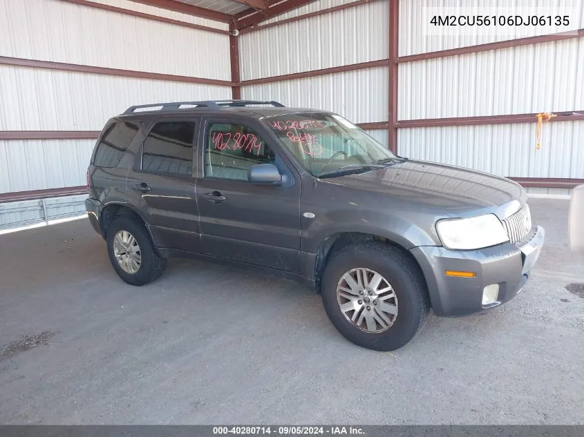 2006 Mercury Mariner Luxury/Premier VIN: 4M2CU56106DJ06135 Lot: 40280714