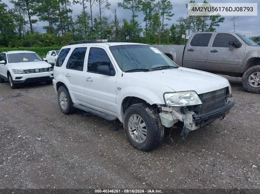 2006 Mercury Mariner Luxury/Premier VIN: 4M2YU56176DJ08793 Lot: 40346261