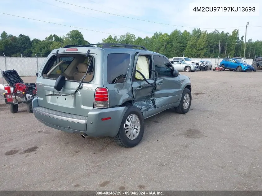 2007 Mercury Mariner Premier VIN: 4M2CU97197KJ13698 Lot: 40245729