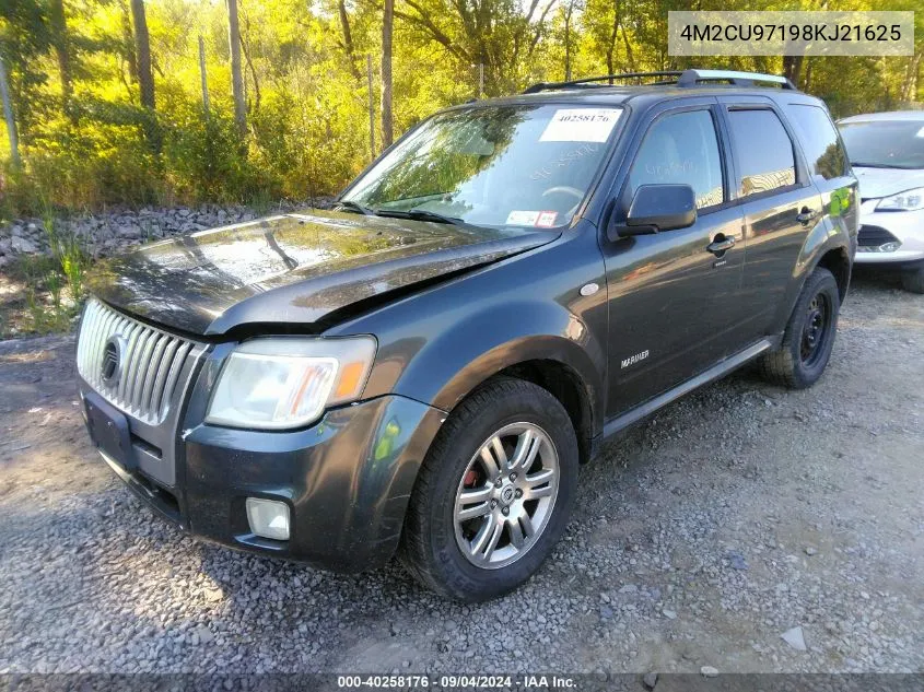 4M2CU97198KJ21625 2008 Mercury Mariner Premier