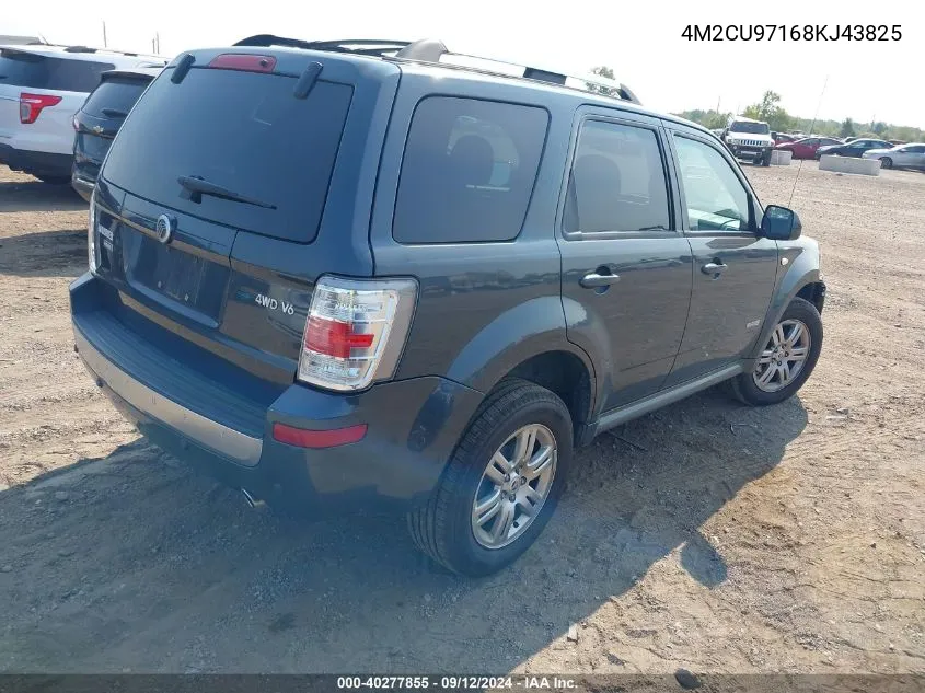 2008 Mercury Mariner Premier VIN: 4M2CU97168KJ43825 Lot: 40277855