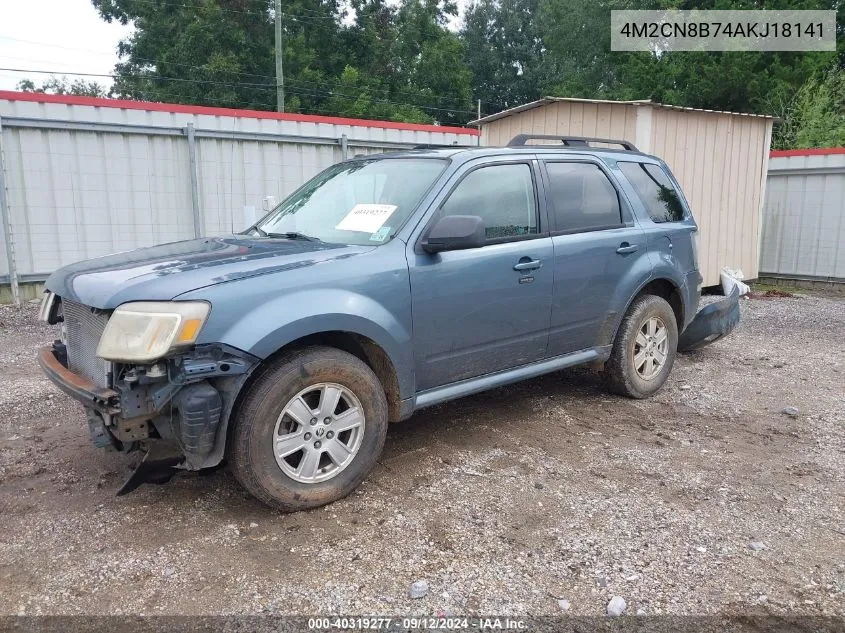 2010 Mercury Mariner VIN: 4M2CN8B74AKJ18141 Lot: 40319277