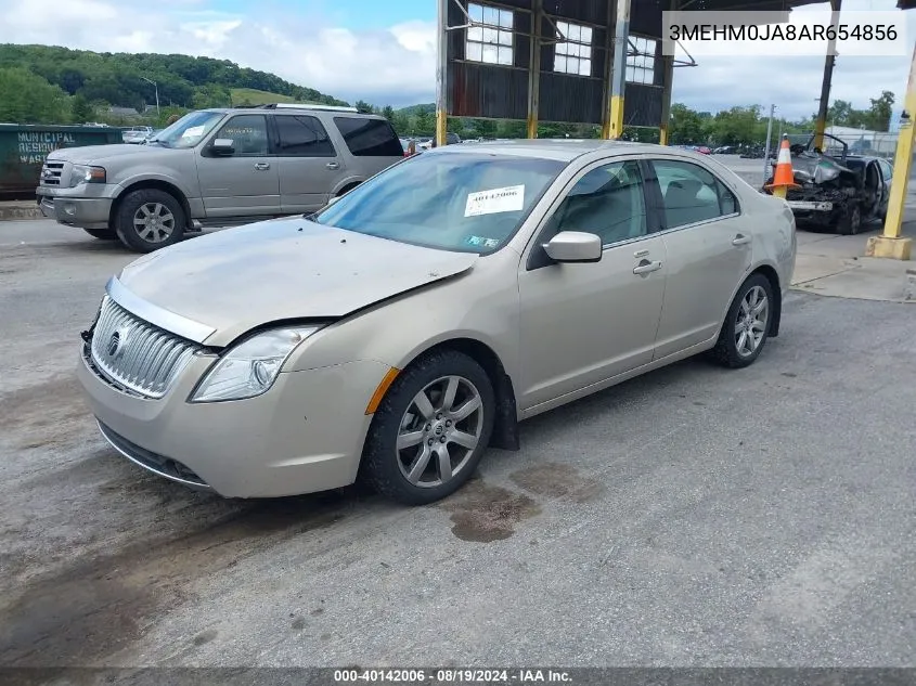 2010 Mercury Milan Premier VIN: 3MEHM0JA8AR654856 Lot: 40142006