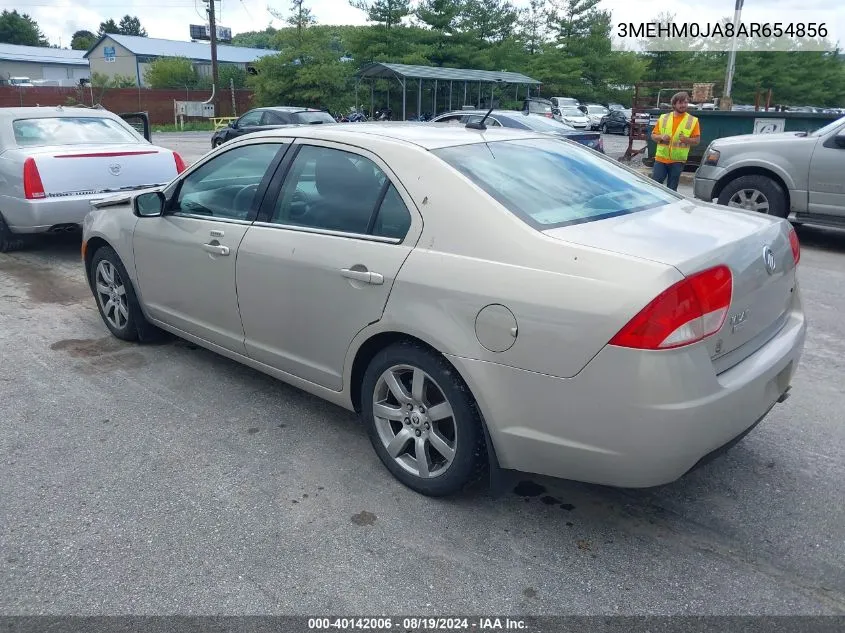 2010 Mercury Milan Premier VIN: 3MEHM0JA8AR654856 Lot: 40142006