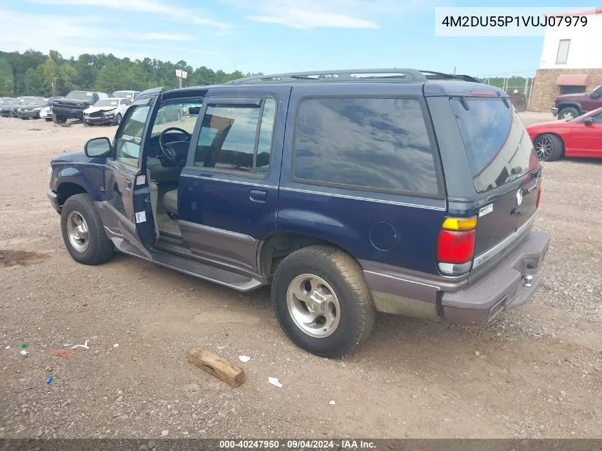 1997 Mercury Mountaineer VIN: 4M2DU55P1VUJ07979 Lot: 40247950