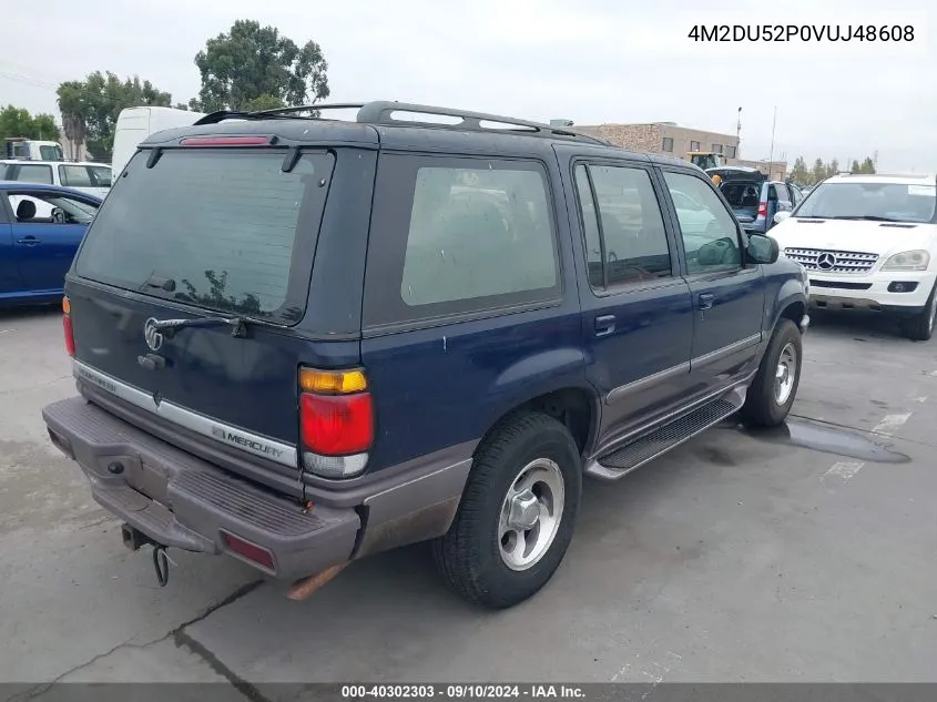 1997 Mercury Mountaineer VIN: 4M2DU52P0VUJ48608 Lot: 40302303