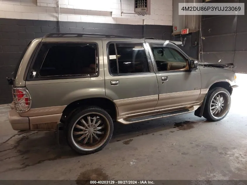 4M2DU86P3YUJ23069 2000 Mercury Mountaineer