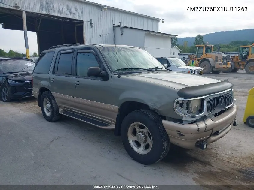 4M2ZU76EX1UJ11263 2001 Mercury Mountaineer