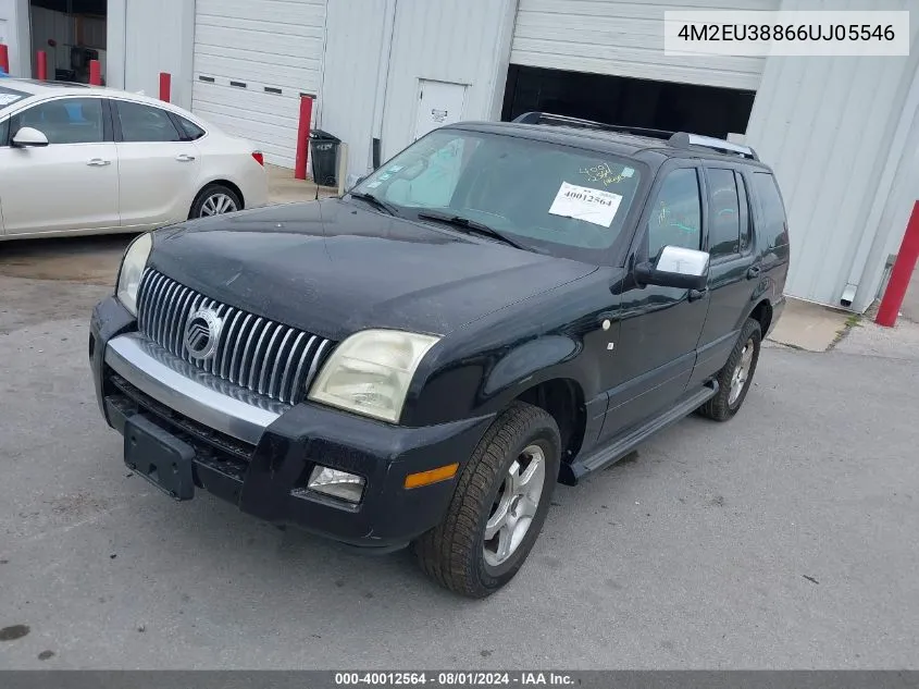 4M2EU38866UJ05546 2006 Mercury Mountaineer Premier