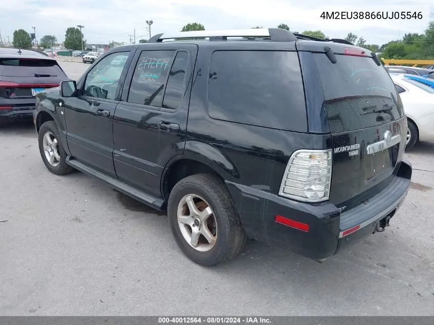 2006 Mercury Mountaineer Premier VIN: 4M2EU38866UJ05546 Lot: 40012564