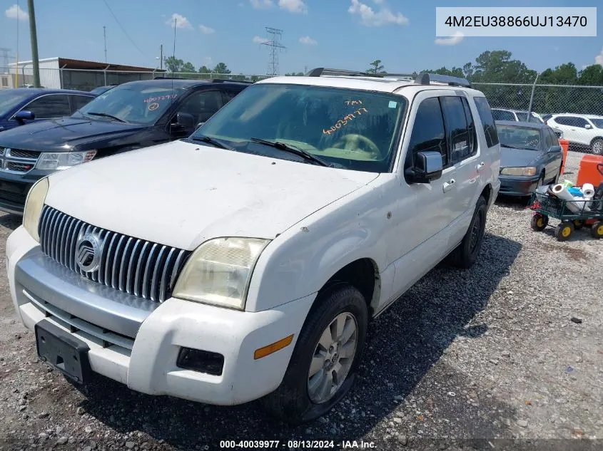 2006 Mercury Mountaineer Premier VIN: 4M2EU38866UJ13470 Lot: 40039977