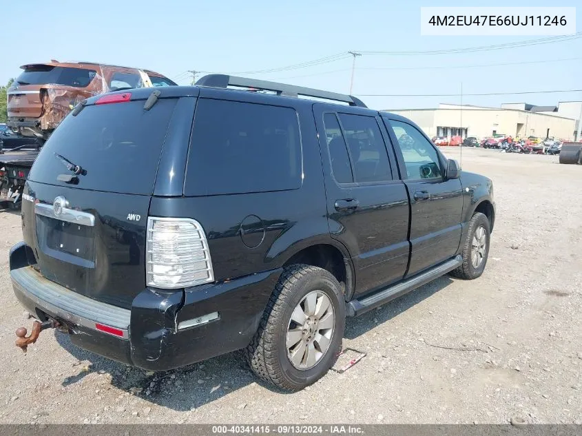 4M2EU47E66UJ11246 2006 Mercury Mountaineer Luxury