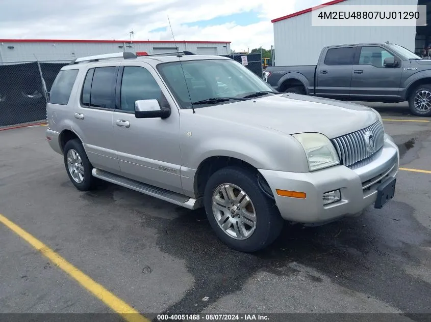 4M2EU48807UJ01290 2007 Mercury Mountaineer Premier