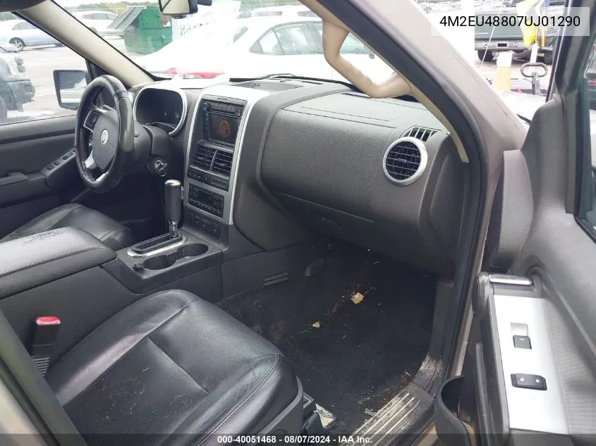 4M2EU48807UJ01290 2007 Mercury Mountaineer Premier