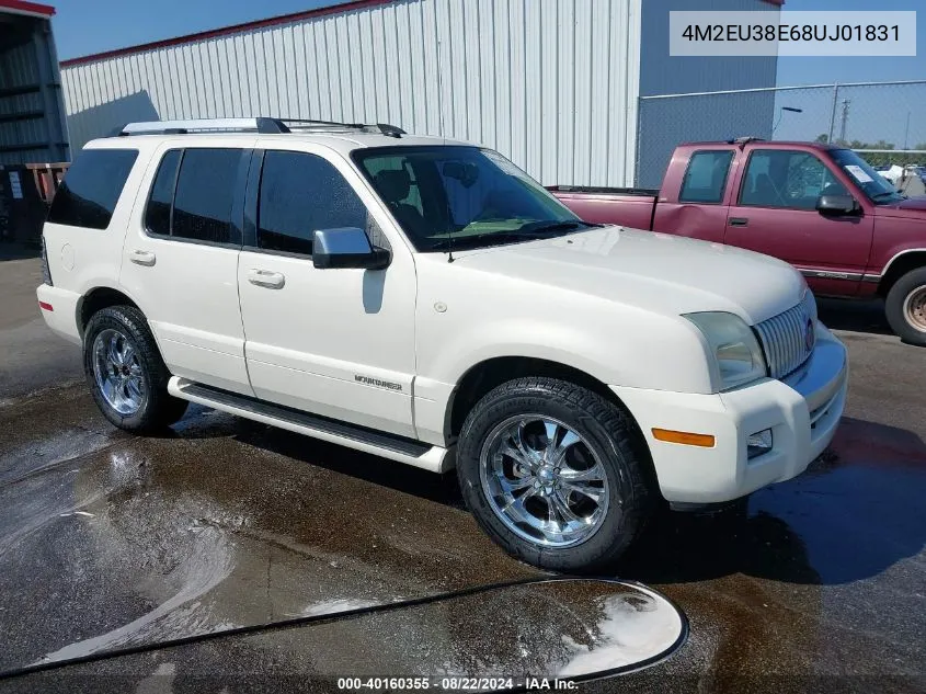 4M2EU38E68UJ01831 2008 Mercury Mountaineer Premier