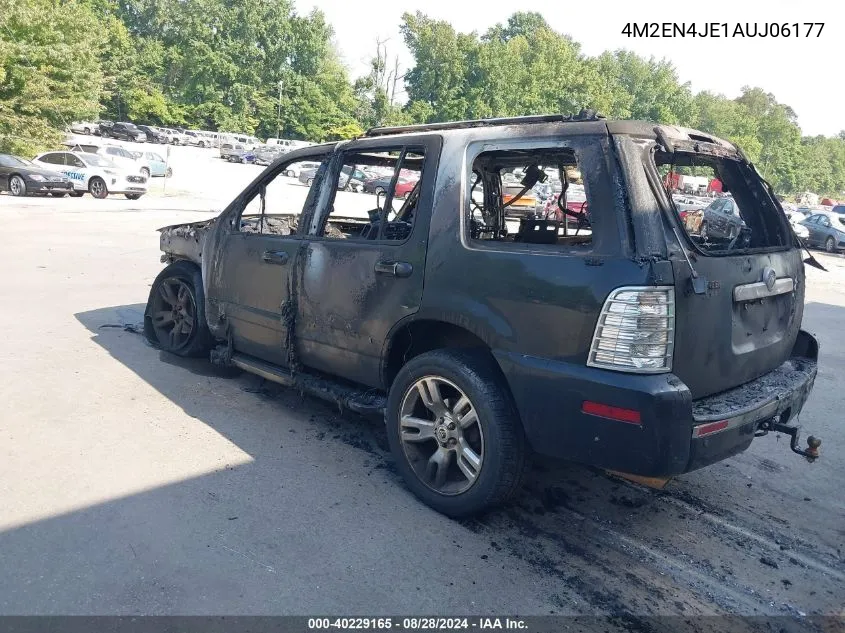 4M2EN4JE1AUJ06177 2010 Mercury Mountaineer Premier