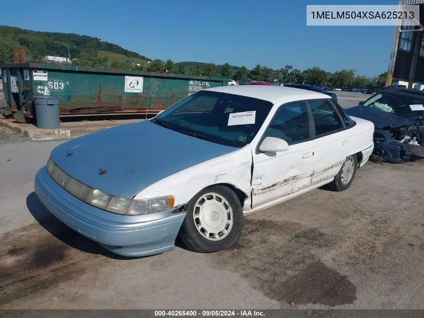 1995 Mercury Sable Gs VIN: 1MELM504XSA625213 Lot: 40265400