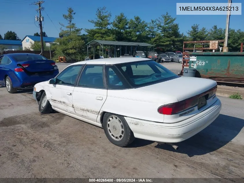 1995 Mercury Sable Gs VIN: 1MELM504XSA625213 Lot: 40265400