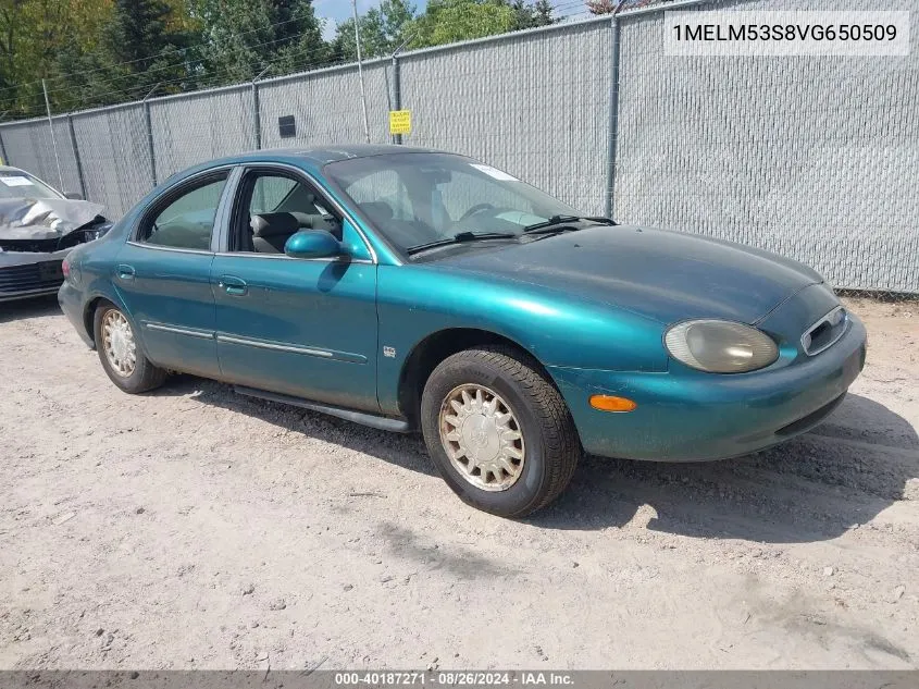 1997 Mercury Sable Ls VIN: 1MELM53S8VG650509 Lot: 40187271