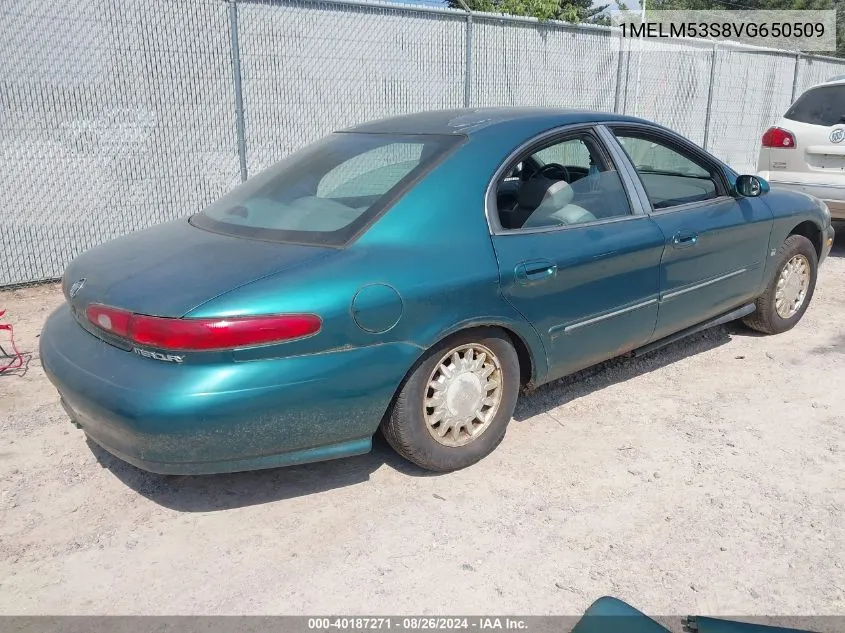 1997 Mercury Sable Ls VIN: 1MELM53S8VG650509 Lot: 40187271