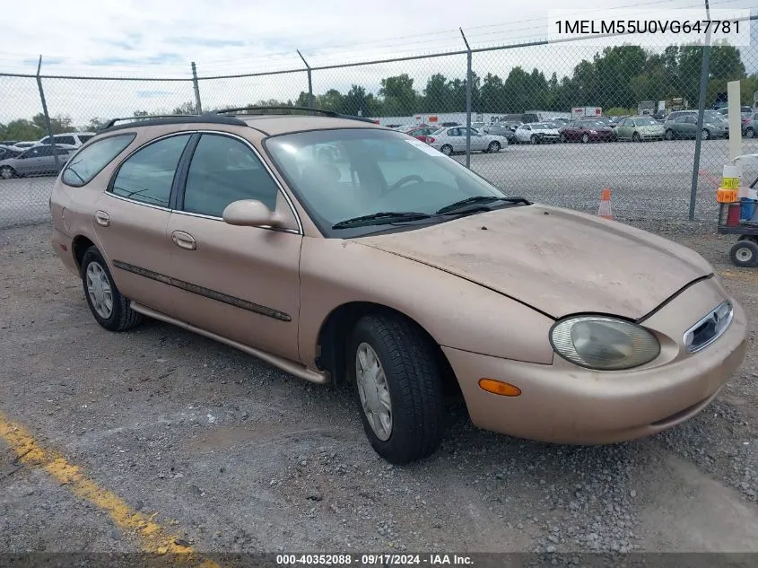 1MELM55U0VG647781 1997 Mercury Sable Gs