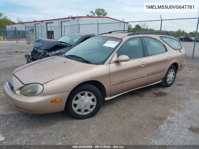 1997 Mercury Sable Gs VIN: 1MELM55U0VG647781 Lot: 40352088