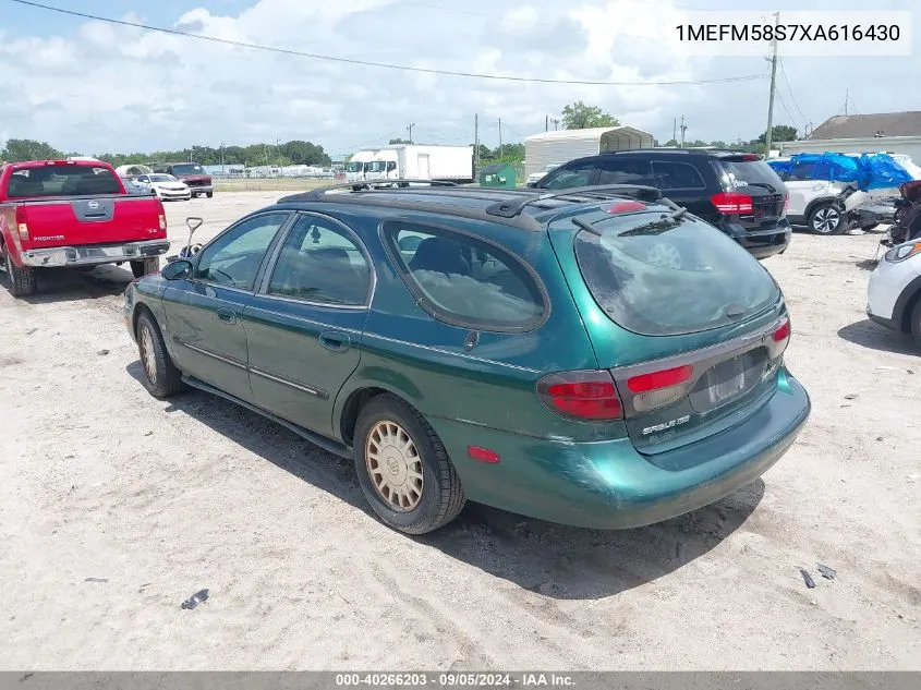 1MEFM58S7XA616430 1999 Mercury Sable Gs/Ls