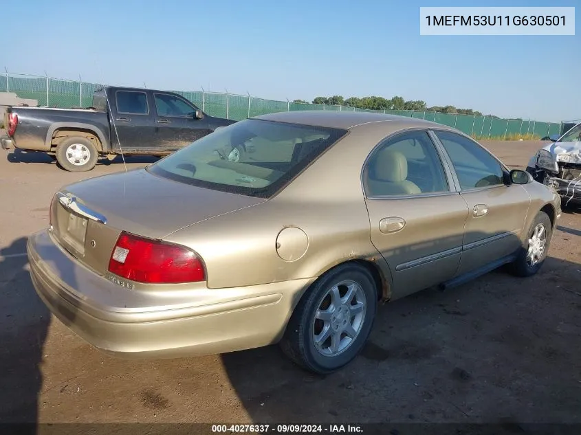 1MEFM53U11G630501 2001 Mercury Sable Ls