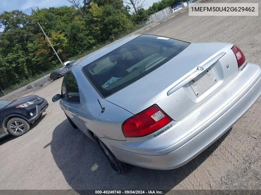 2002 Mercury Sable Gs VIN: 1MEFM50U42G629462 Lot: 40249740