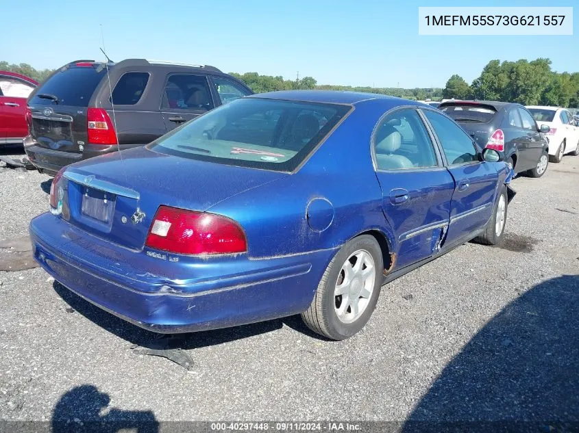 2003 Mercury Sable Ls Premium VIN: 1MEFM55S73G621557 Lot: 40297448