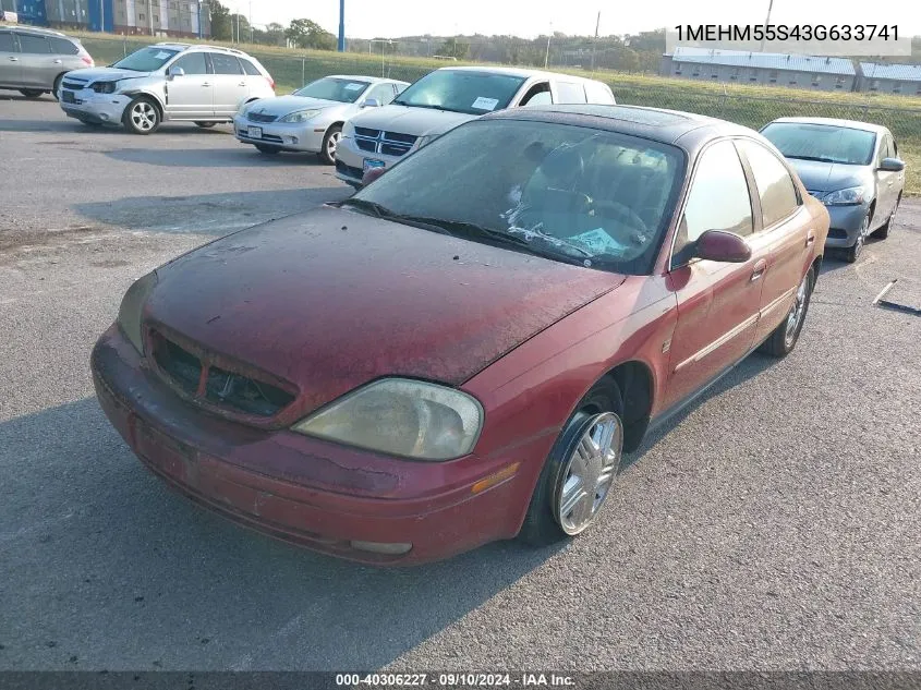 1MEHM55S43G633741 2003 Mercury Sable Ls Premium