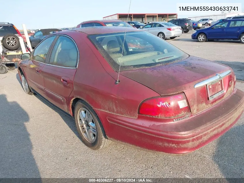 1MEHM55S43G633741 2003 Mercury Sable Ls Premium