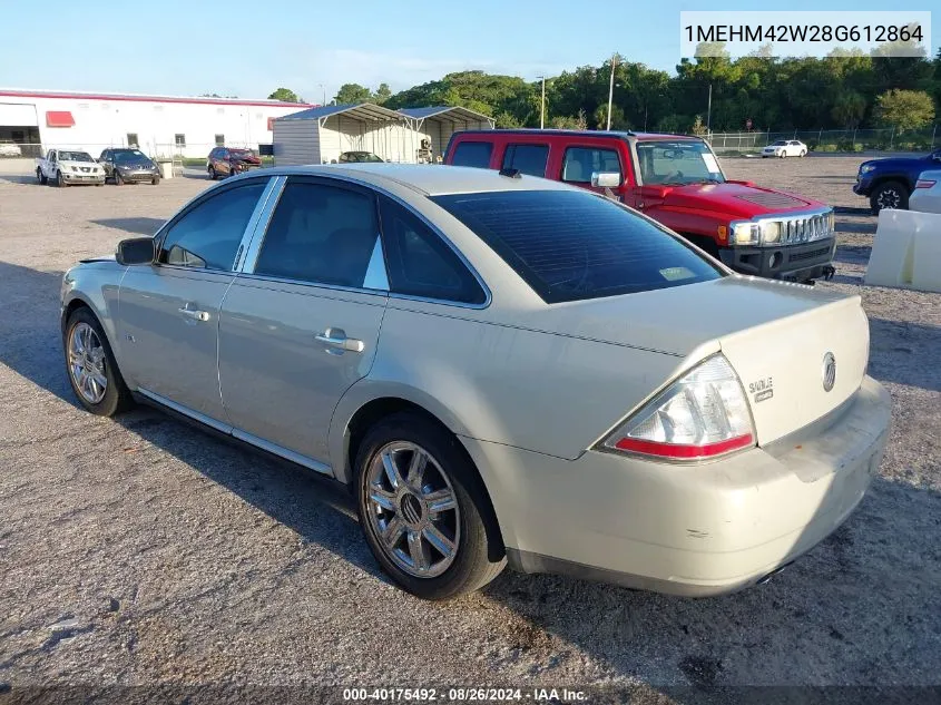 2008 Mercury Sable Premier VIN: 1MEHM42W28G612864 Lot: 40175492