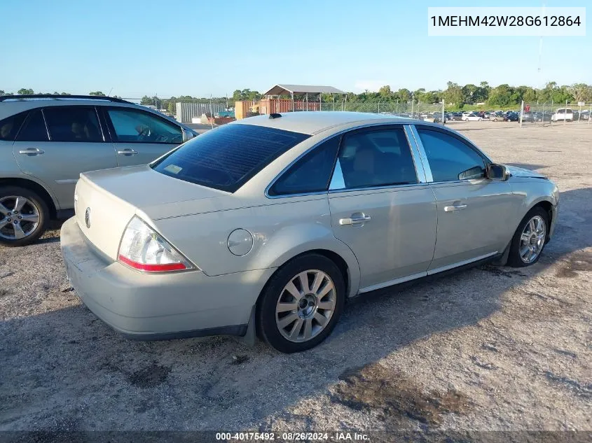 1MEHM42W28G612864 2008 Mercury Sable Premier