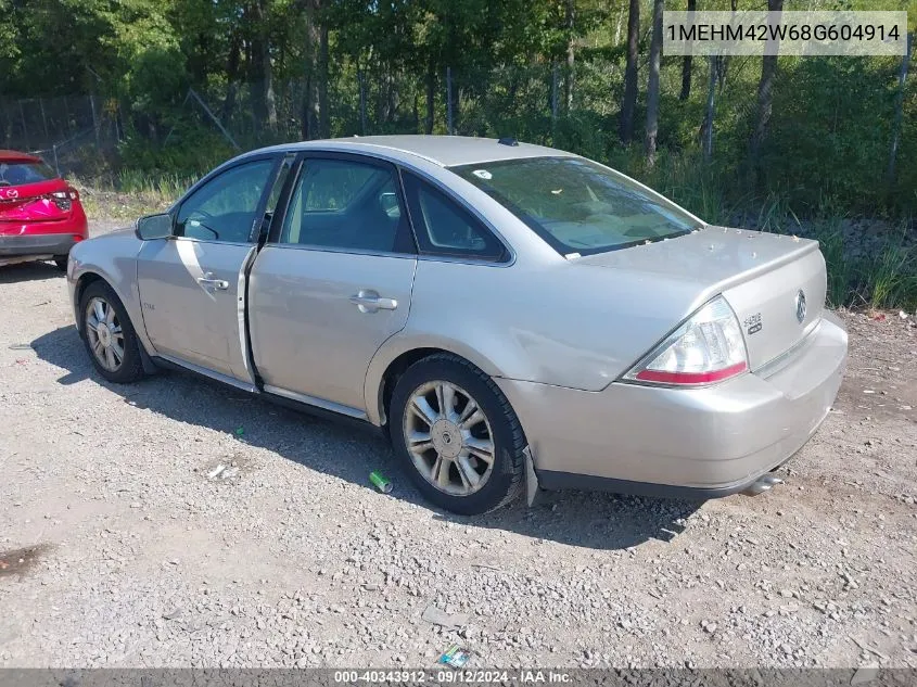 1MEHM42W68G604914 2008 Mercury Sable Premier