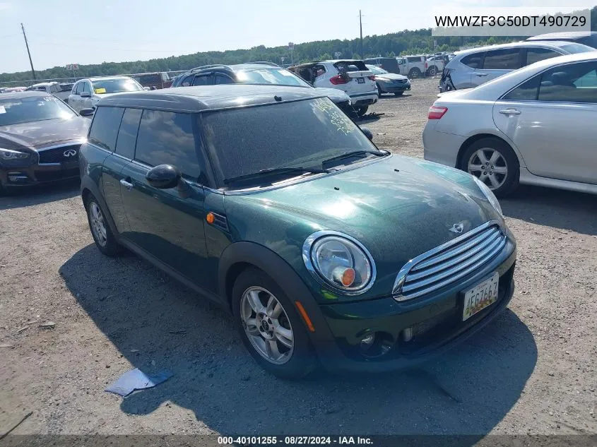 2013 Mini Clubman Cooper VIN: WMWZF3C50DT490729 Lot: 40101255