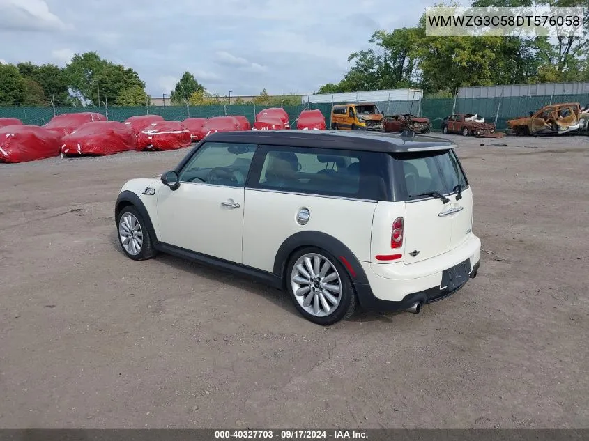 WMWZG3C58DT576058 2013 Mini Clubman Cooper S