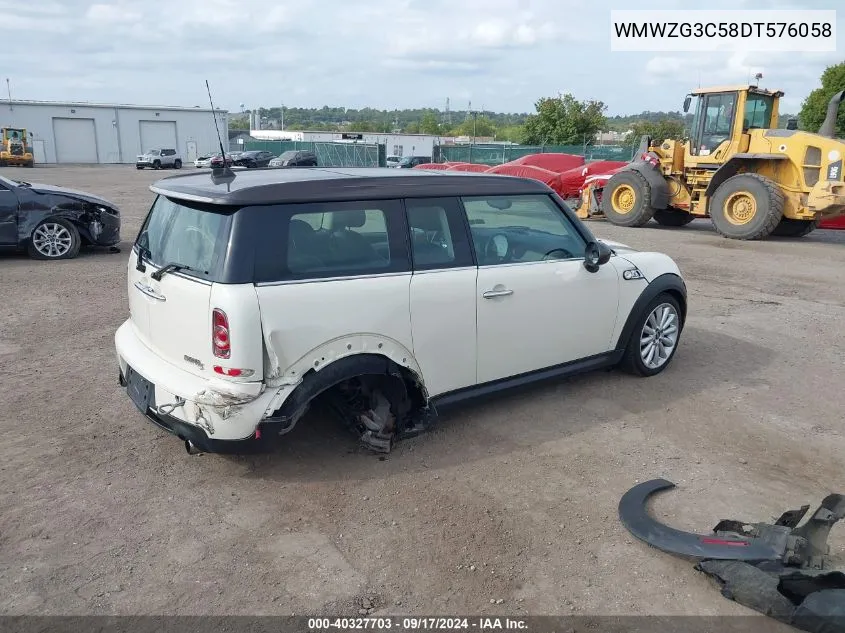 WMWZG3C58DT576058 2013 Mini Clubman Cooper S