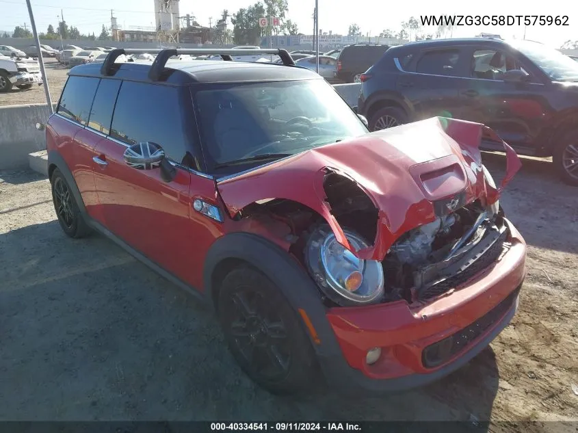 2013 Mini Clubman Cooper S VIN: WMWZG3C58DT575962 Lot: 40334541