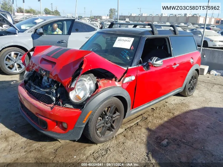 WMWZG3C58DT575962 2013 Mini Clubman Cooper S