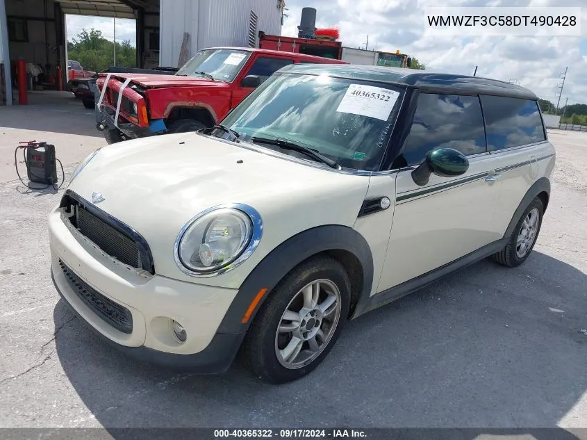 WMWZF3C58DT490428 2013 Mini Clubman Cooper